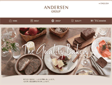 Tablet Screenshot of andersen-group.jp